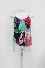 Blusa feminina estampada com Babado