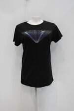 Camiseta centauro mulher maravilha feminina preta com Silk