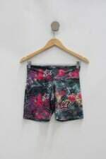 Shorts legging de academia cândida mariá feminino estampado