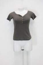 Blusa canelada hering feminina verde musgo