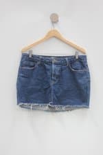 Saia Jeans c&a feminina azul