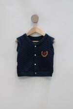 Colete Infantil fofinho azul