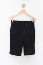 Bermuda lupo feminina preto