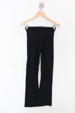 Calça flare feminina preta