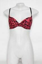 Sutiã feminino estampado com Bojo