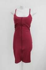 Vestido feminino rosa com Bojo