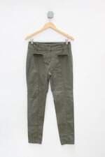 Calça de tecido c&a feminina verde militar