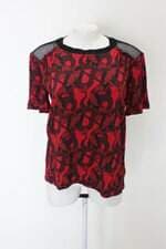 Blusa ellus feminina estampada com Recortes