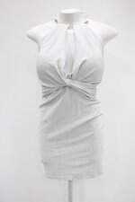 Vestido feminino prata com Bojo brilhante 
