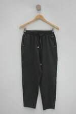 Calça de tecido marisa feminina preta com Cós com elástico