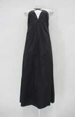 Vestido feminino preto com Forro