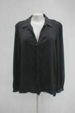 Camisa feminina preta com Paetê