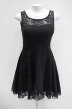 Vestido feminina preto com Bojo