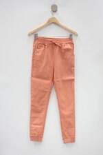Calça de sarja k&k feminina laranja