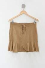 Saia riachuelo feminina marrom