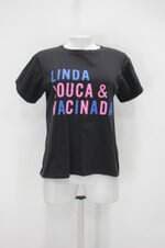 Camiseta feminina preta