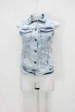 Colete jeans pernambucanas feminino azul