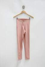 Calça de tecido feminina rosa