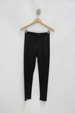 Calça de tecido forever 21 feminina preta