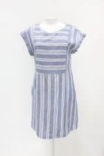 Vestido talita kume feminino listrado