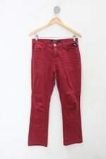 Calça de sarja c&a feminina vermelha
