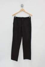 Calça de tecido feminina preta