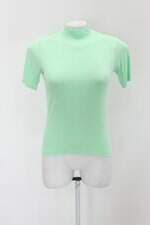 Blusa cor de rosa feminina verde