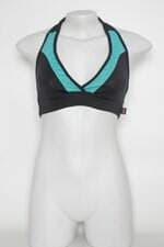 Top Esportivo kaísan feminino preto com Recortes 
