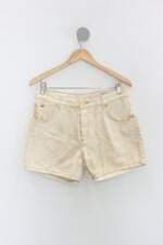 Shorts forum feminino dourado