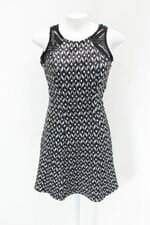 Vestido handbook feminino estampado com Renda
