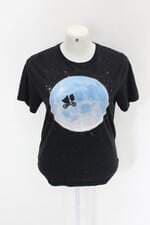 Blusa feminina preta com Silk