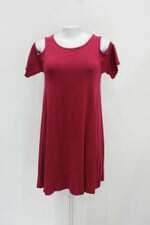 Vestido pull & bear feminino vermelho cereja 