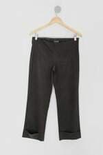 Calça de tecido bob store feminina preta