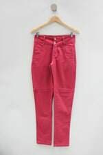 Calça de sarja quintess feminina rosa