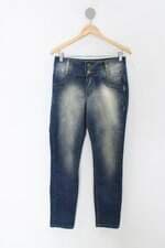 Calça Jeans max denim jeans feminina azul