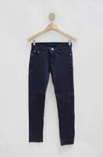 Calça de tecido feminina azul