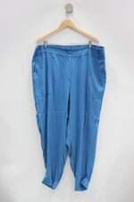 Calça de tecido karmani feminina azul