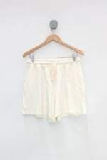 Shorts simpla feminino bege com Cós com elástico