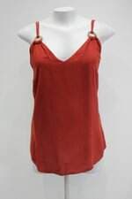 Blusa caedu feminina terracota 
