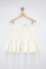 Saia missinclof feminina off-white