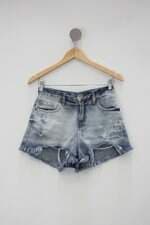 Shorts Canal feminina azul