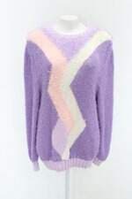 Blusa roxa feminina estampada