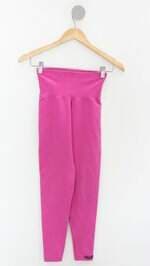 Calça de tecido feminina rosa