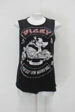 Regata colcci feminina preta com Aplique e Silk