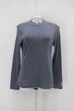 Blusa nord feminina cinza manga longa 