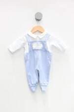 Macacão Infantil baby fashion azul