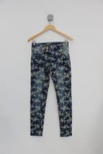 Calça Jeans feminina estampada
