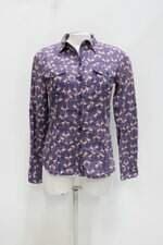 Camisa c&a feminina estampada manga longa 