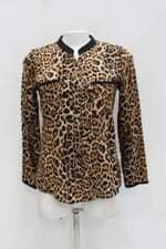 Camisa contracted feminina estampada