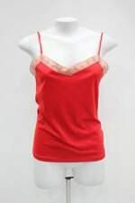 Regata Bedecca feminina vermelho com Renda